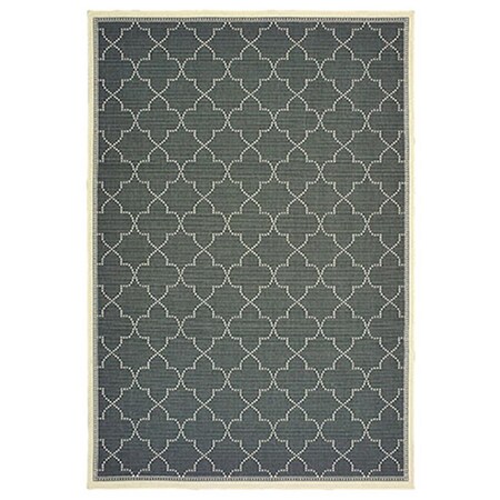 Oriental Weavers 1 ft. 9 in. x 3 ft. 9 in. Marina Rectangle Rug Grey M6025L053114ST